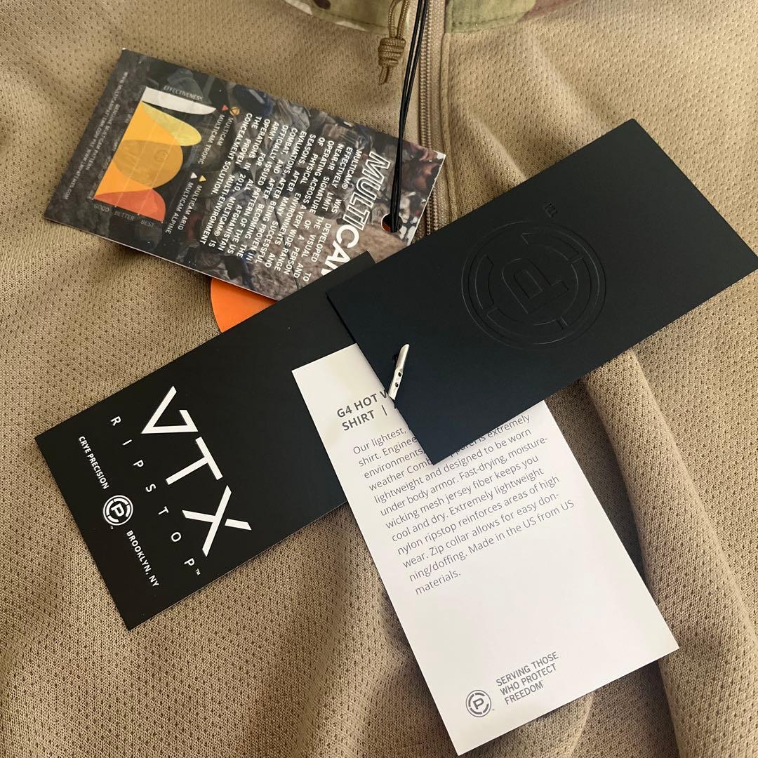 実物CRYE PRECISION G4ホットウェザーコンバットシャツ L