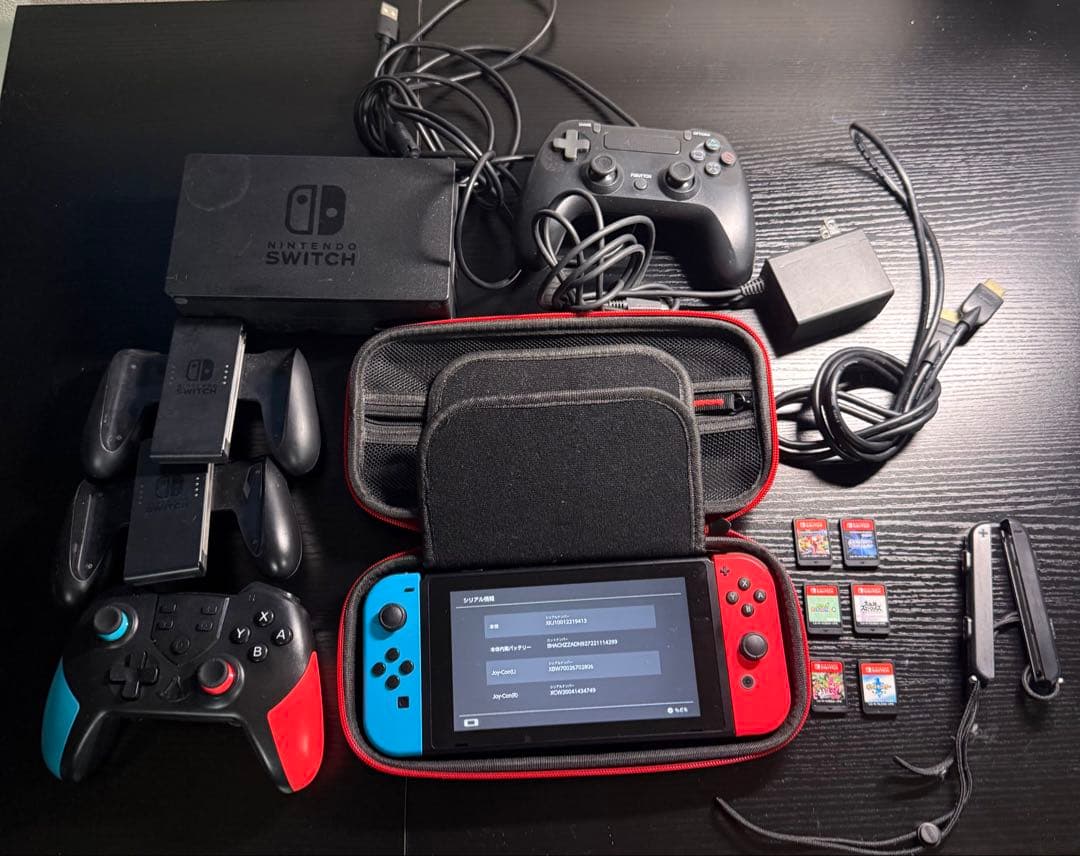 Nintendo Switch 本体　ソフト6枚セット　スイッチ