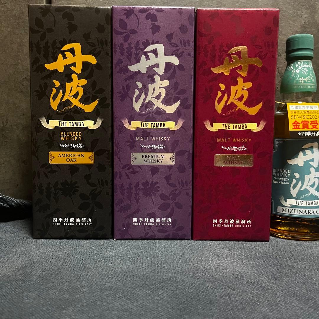 丹波ウイスキー 6本セット　金賞受賞 700ml