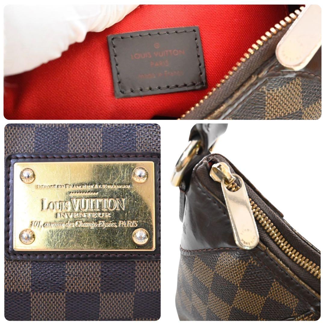 【美品】ルイヴィトン　テムズPM ショルダーバッグ　　　ブラウン　レザー