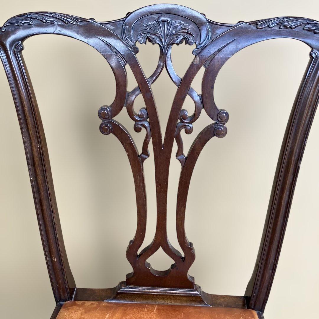 イギリス・ボールアンドクロー・アンティーク・チェア