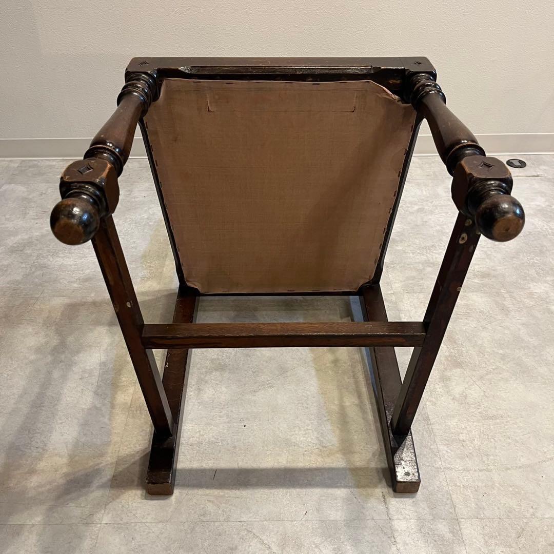 ハイバックチェアダイニングチェア　イギリス　アンティーク