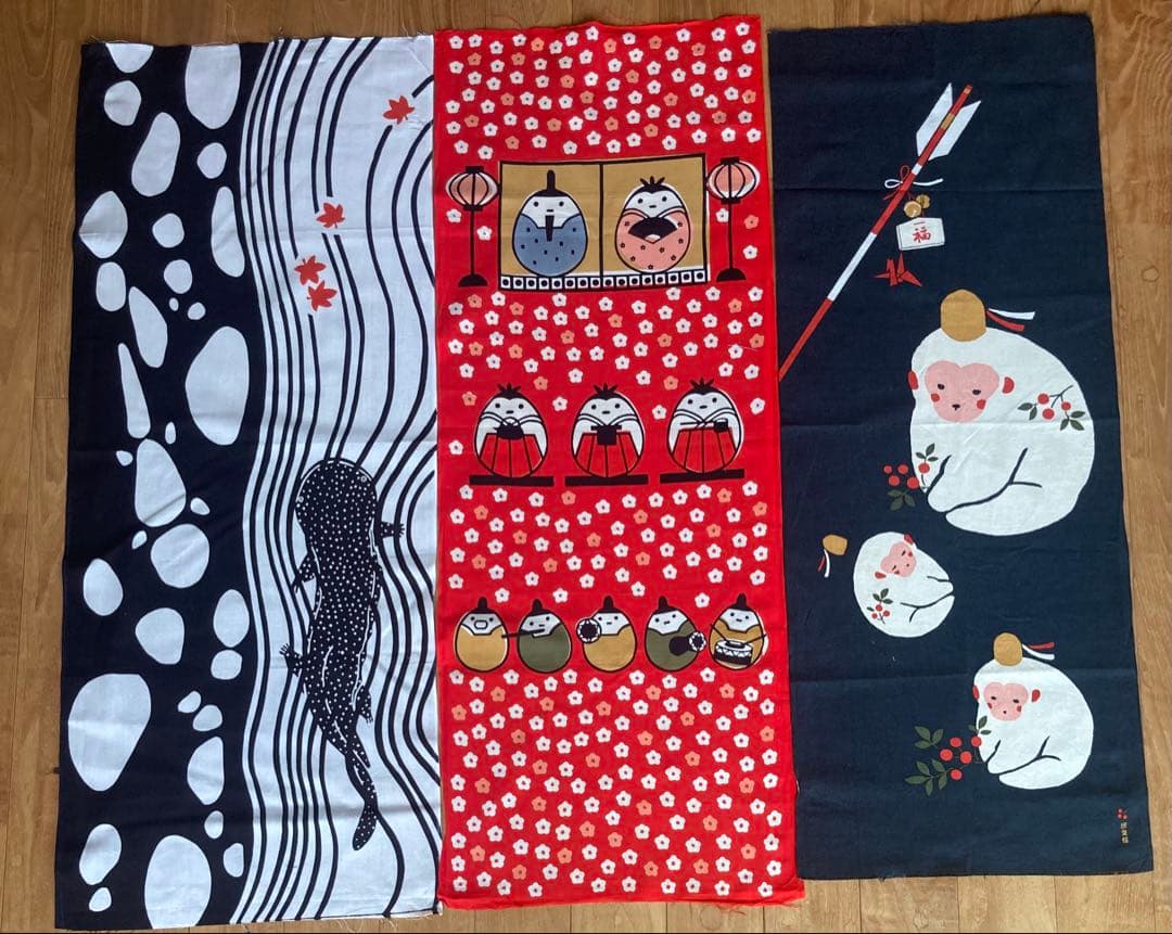 手ぬぐい　15枚セット（ かまわぬ など）