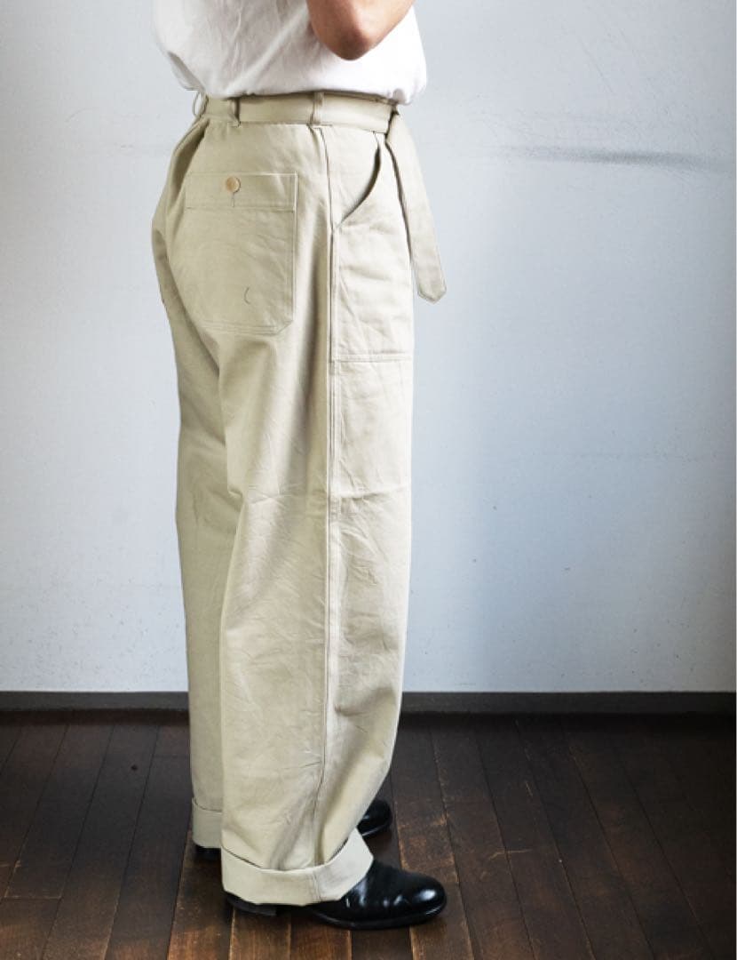 パンツ AURALEE HARD TWISTFINX PANTS