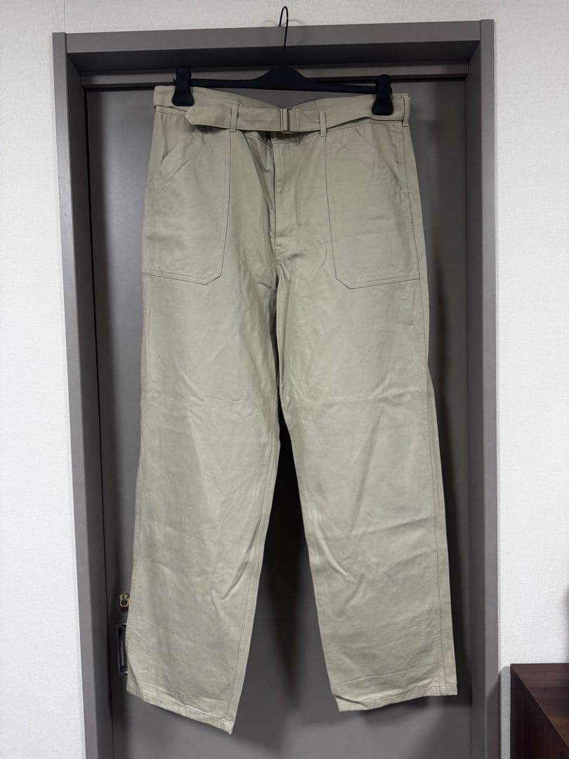 パンツ AURALEE HARD TWISTFINX PANTS