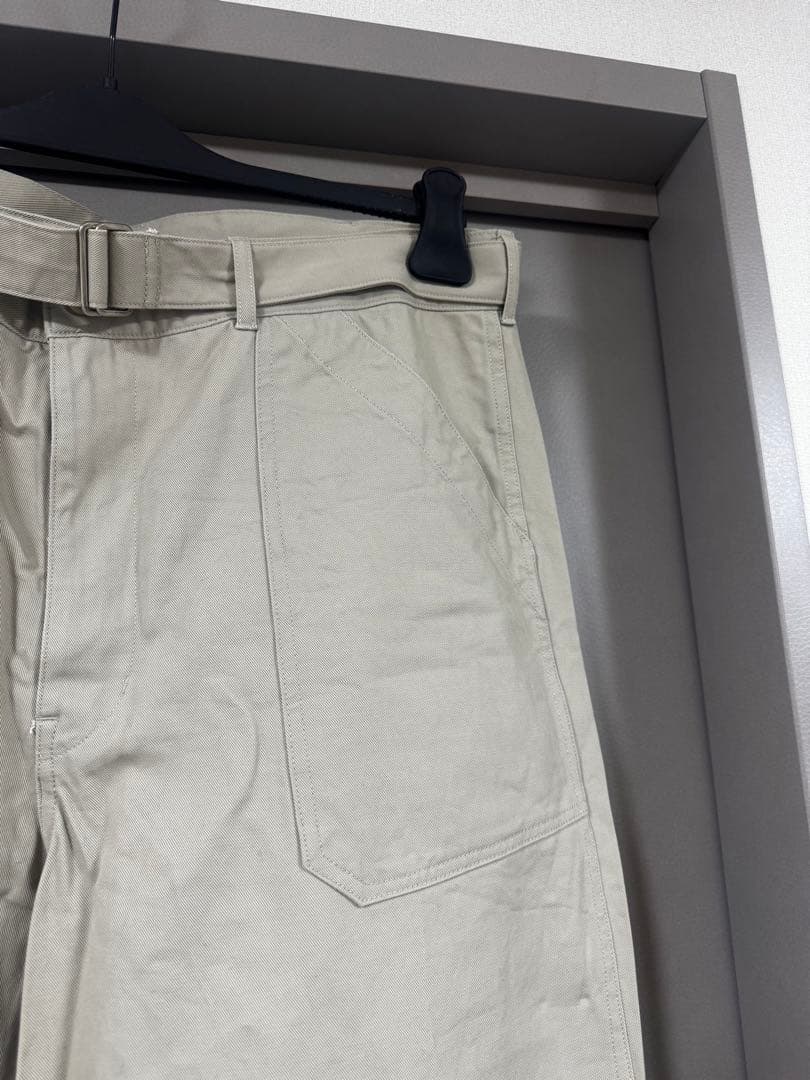 パンツ AURALEE HARD TWISTFINX PANTS