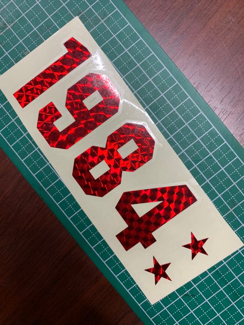 神風ギターステッカーKAMIKAZE e lynch. ジョージリンチ