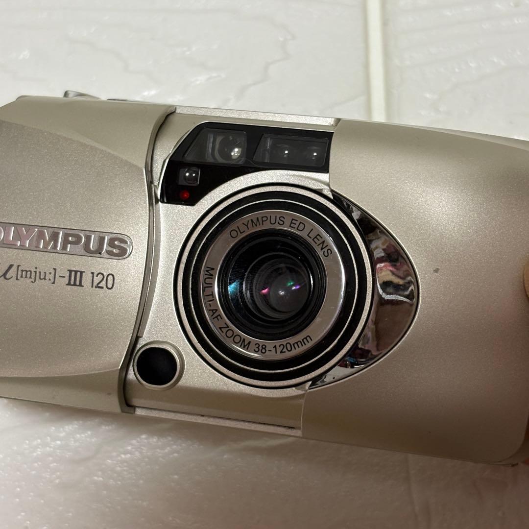 OLYMPUS μ[mju:]-III 120 コンパクトフィルムカメラ