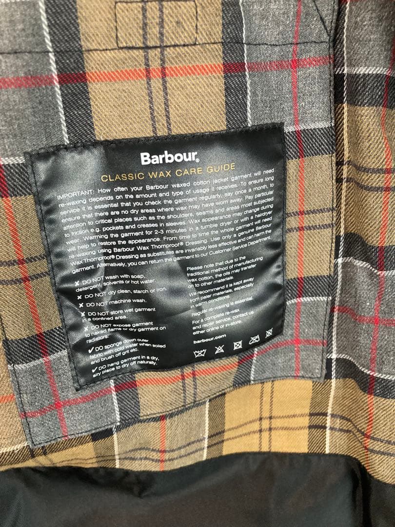 Barbour グレー ジャケット 40サイズ