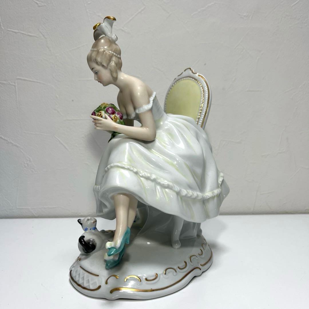 ヴァレンドルフ　フィギュリンWallendorf製Handmalerei 手描き