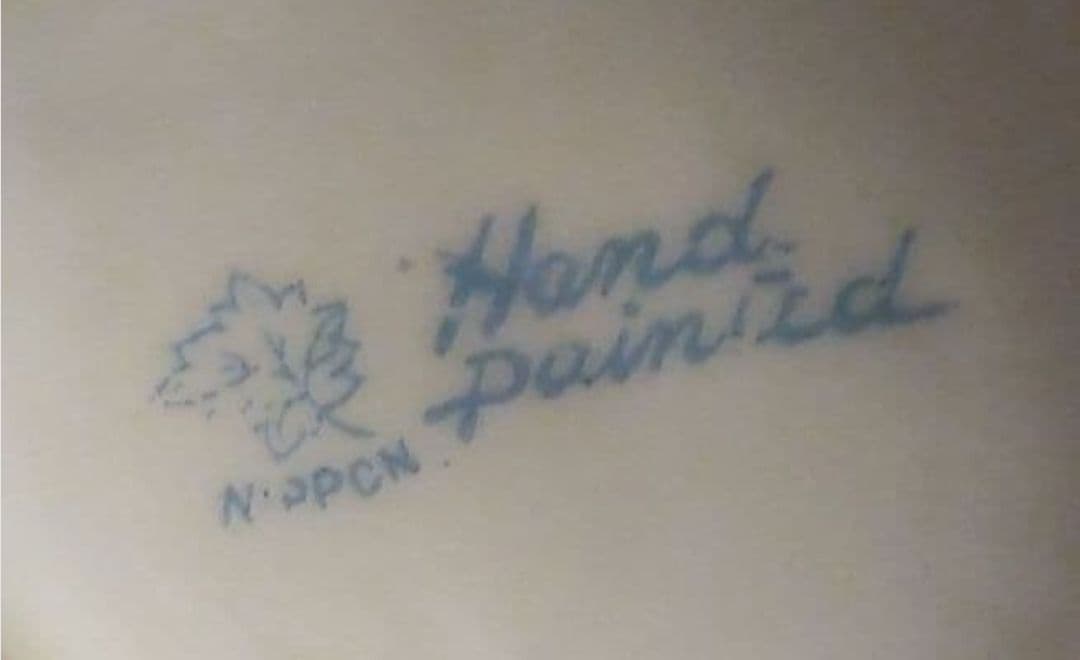 オールドノリタケ 金彩 メイプルリーフ エナメルビジューの美しい風景絵花