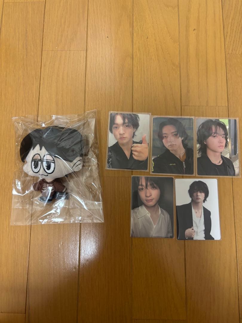 BMSG ルイ ぬいぐるみ マスコット STARGLOW ラスピ トレカ