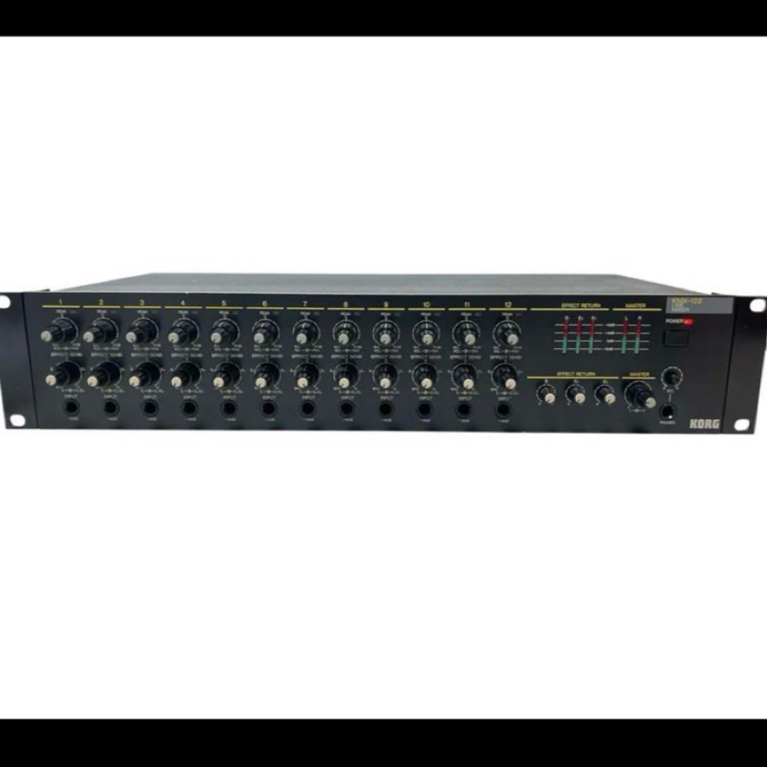 【美品】KORG KMX-122 ラインミキサー コルグ