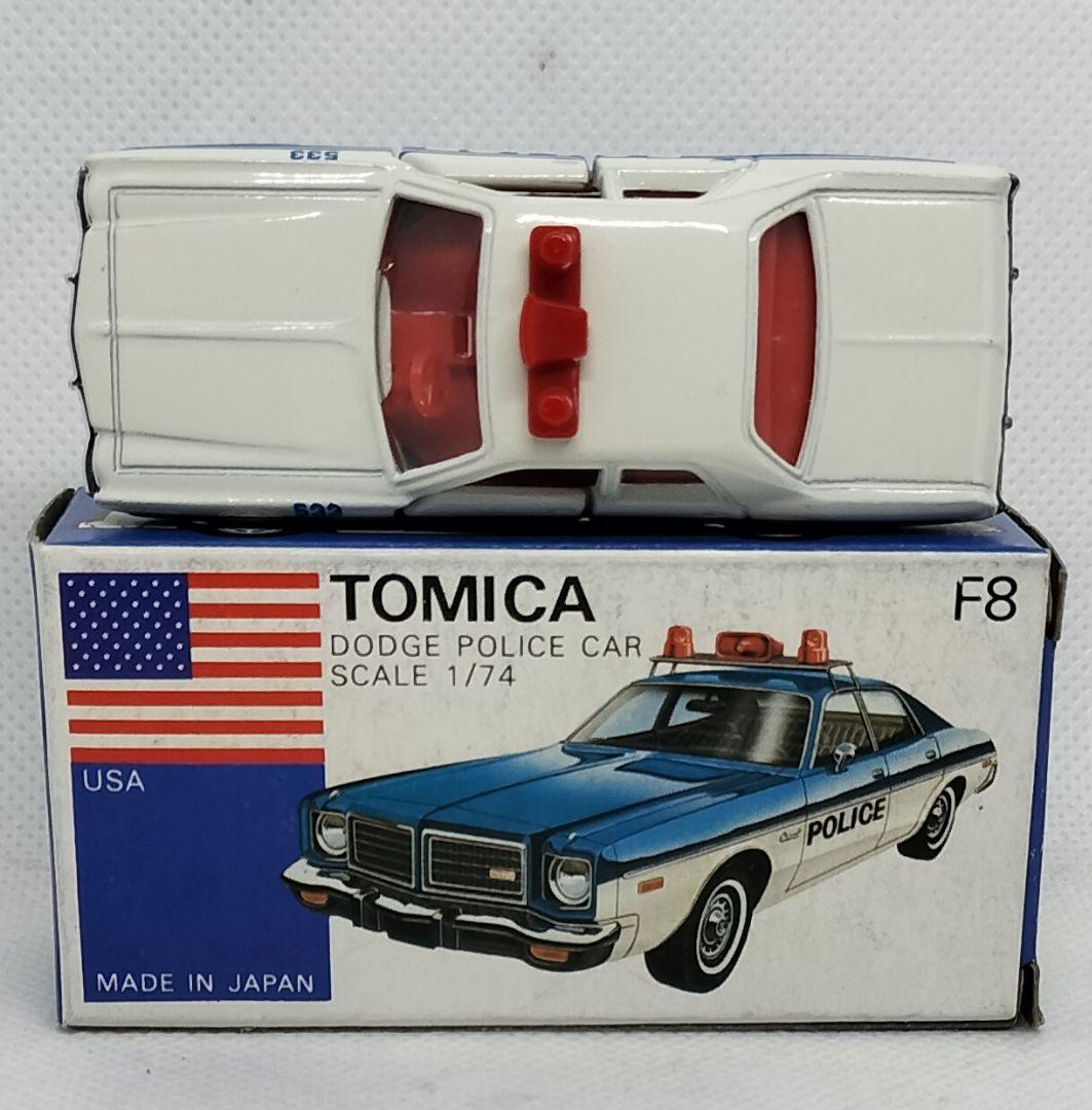 《青箱トミカF8-1-7》ダッジコロネットカスタム【アメリカンポリスカーフェアB