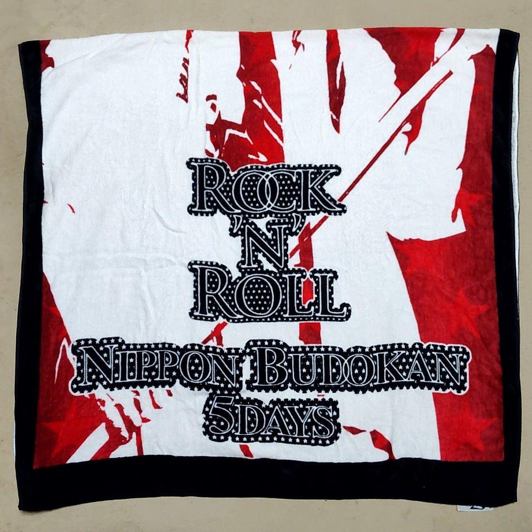 矢沢永吉 E YAZAWA 定番ロゴ 矢沢永吉 大判柄タオル