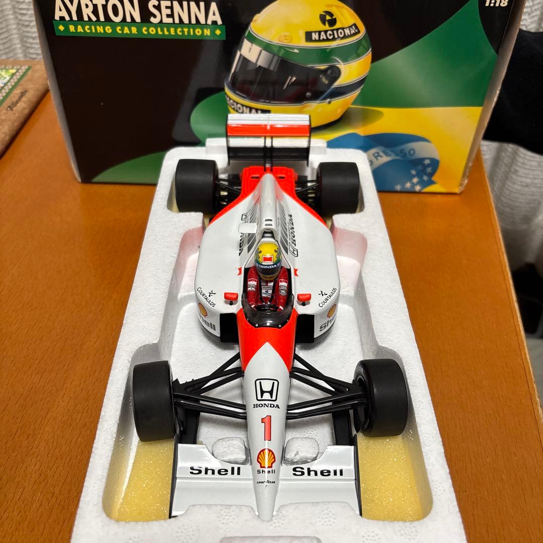 【トシ様お取り置き中】ミニチャンプス 1/18マクラーレンMP4/6