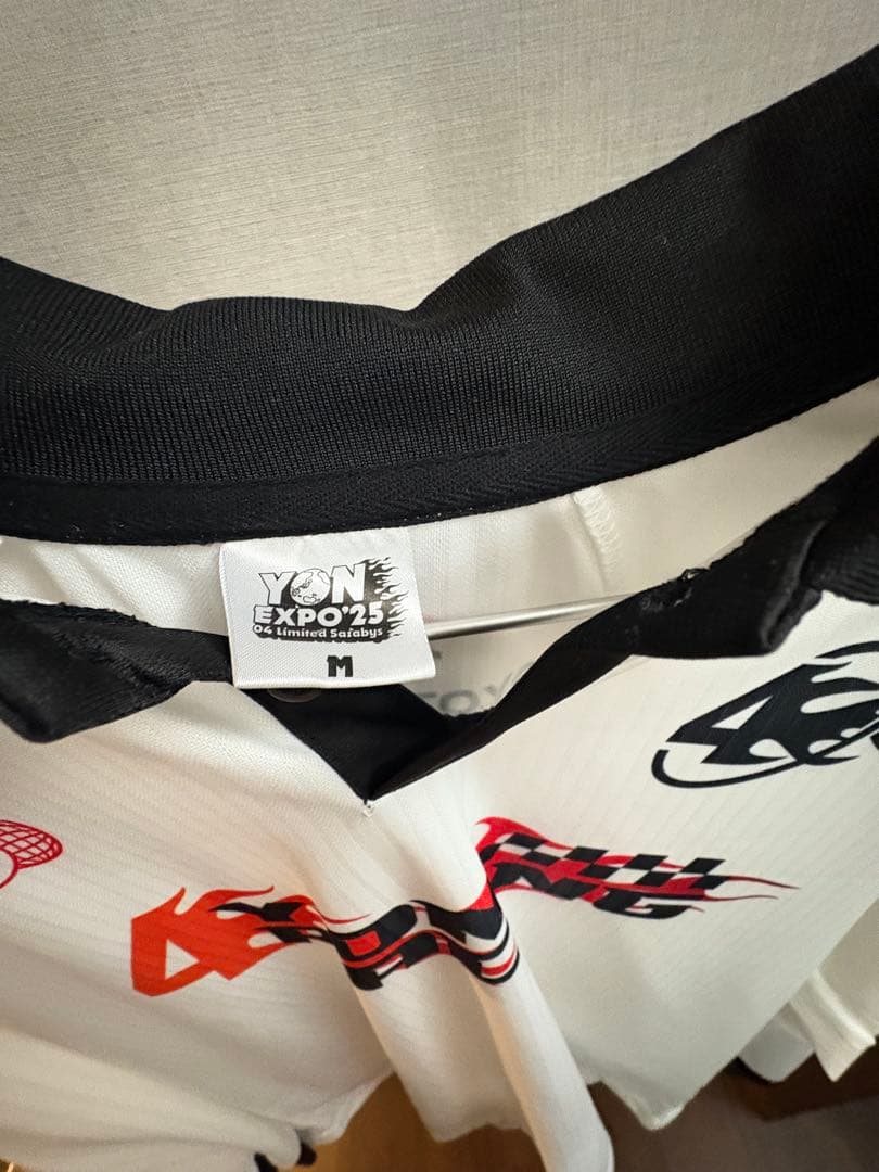 YON EXPO 2025 レーシングシャツ　白　M