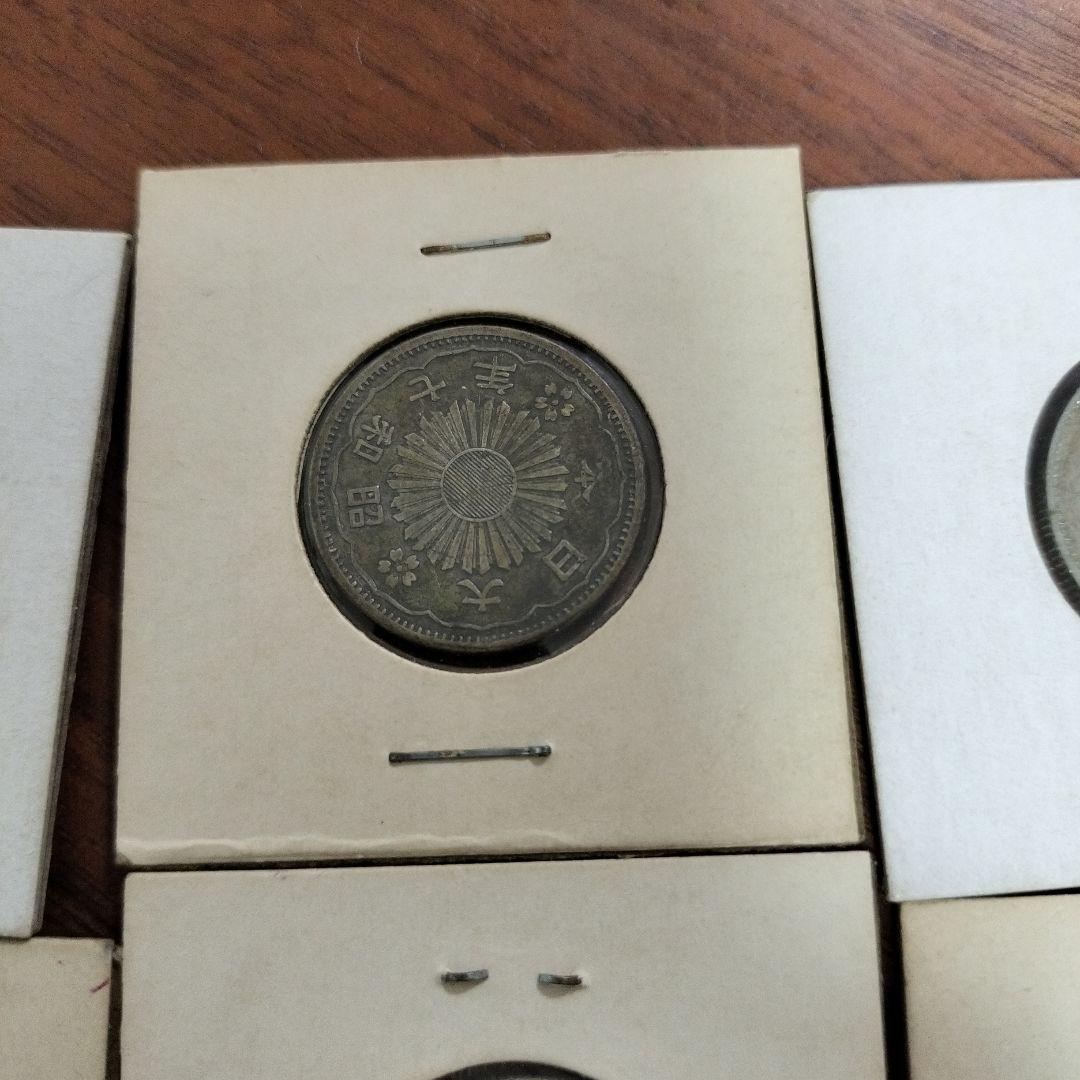 小型50銭銀貨 鳳凰 　美品