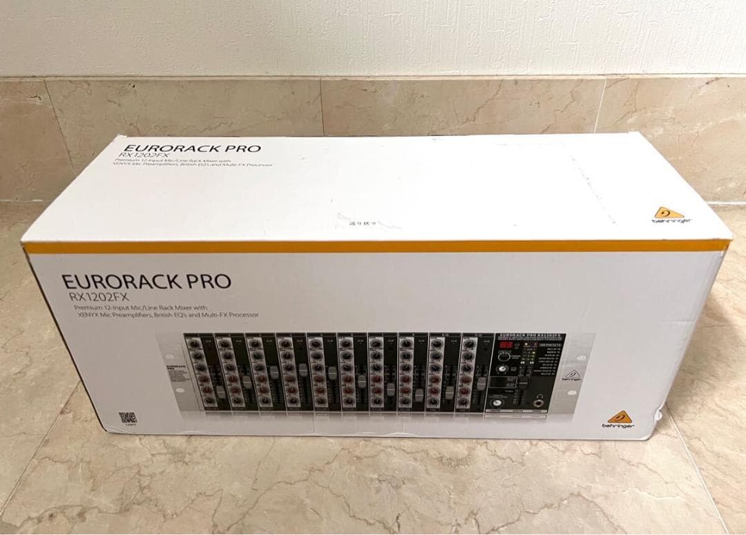 アナログミキサー 3Uサイズ 12ch マイクプリアンプ ラックマウントミキサー