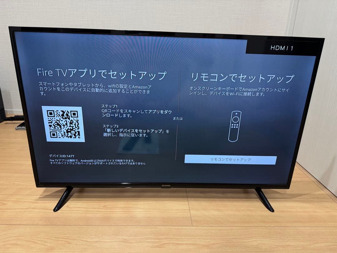 x*a様 アイリスオーヤマTV40V型 fire tv stick4k セット