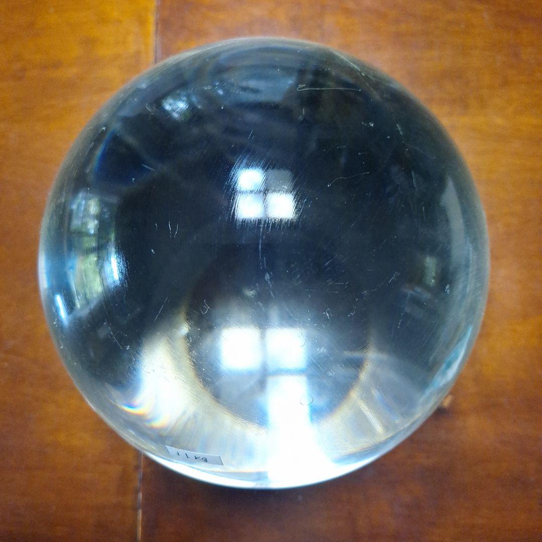 溶錬水晶。径21㎝　重 11㎏