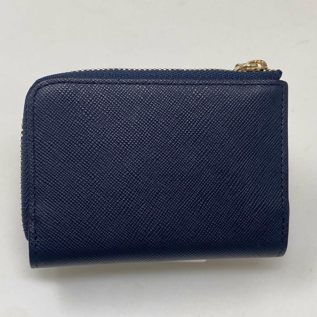 Paul Smith ケース キーケース ジップストローグレイン ネイビー