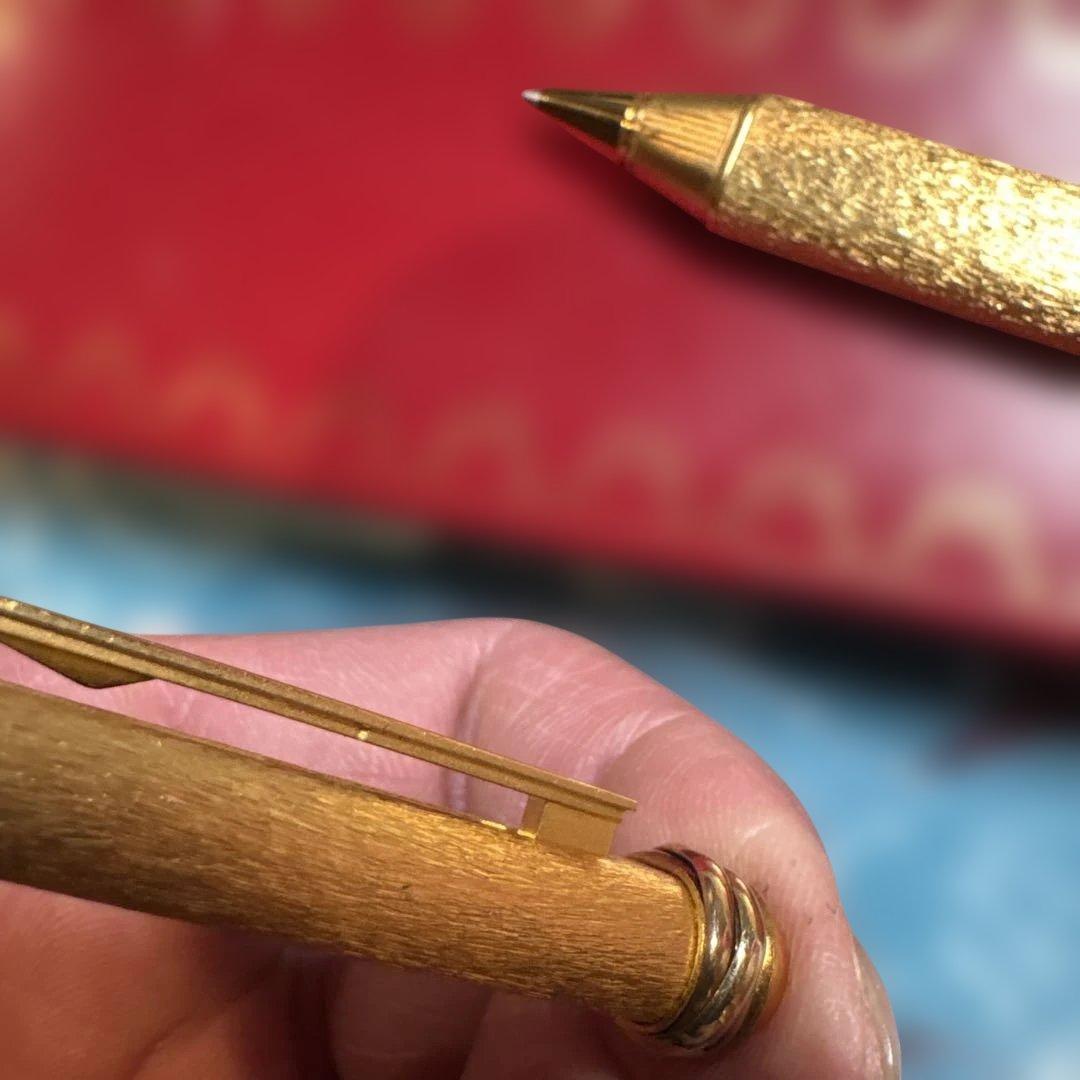 カルティエ　トリニティボールペン　ケース付　状態良好