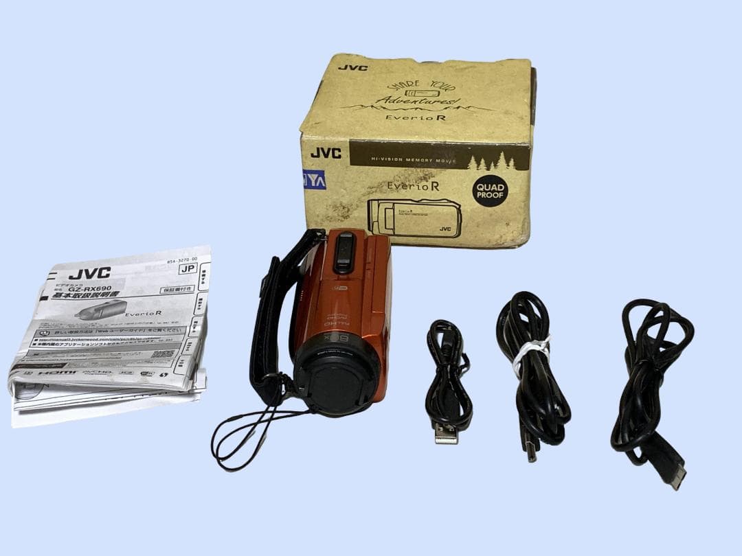 M7012 JVC ハイビジョンメモリームービー GZ-RX690-D