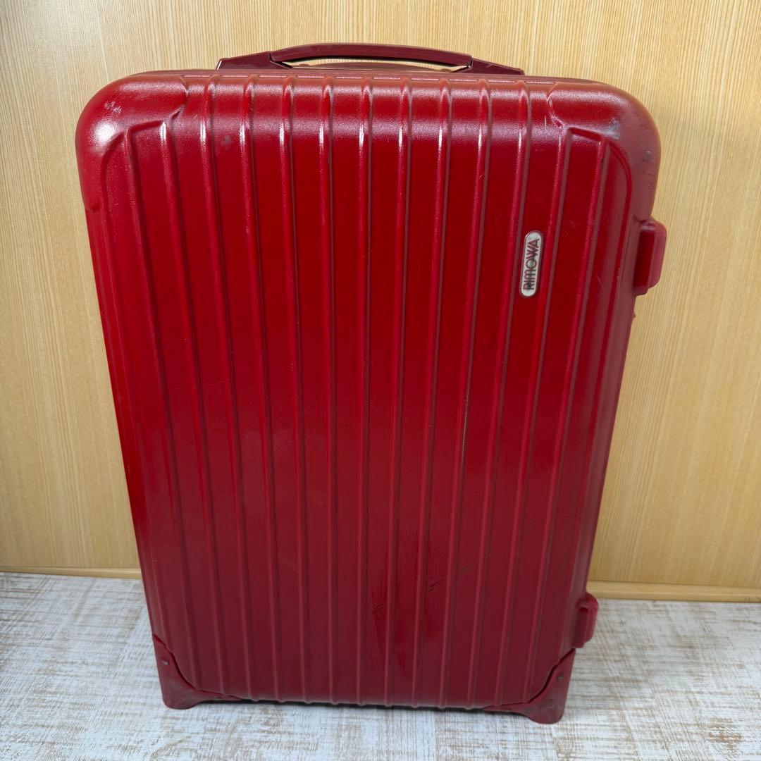 RIMOWA サルサ 2輪タイプ 32L RED 赤　リモワ