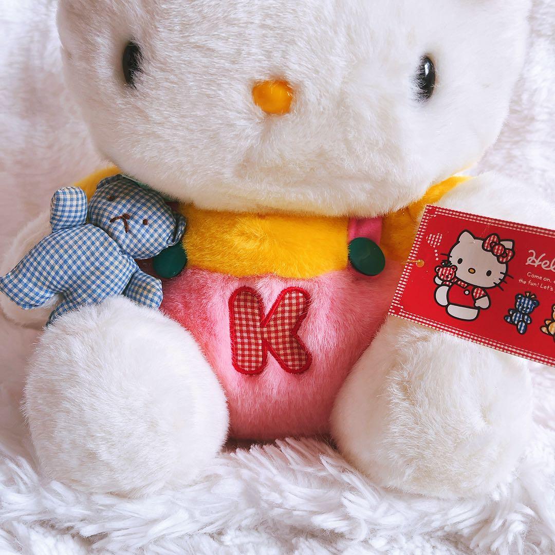 希少レア　ハローキティ　レトロぬいぐるみ　1994 当時品　サンリオ