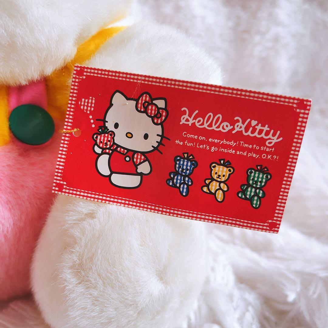 希少レア　ハローキティ　レトロぬいぐるみ　1994 当時品　サンリオ