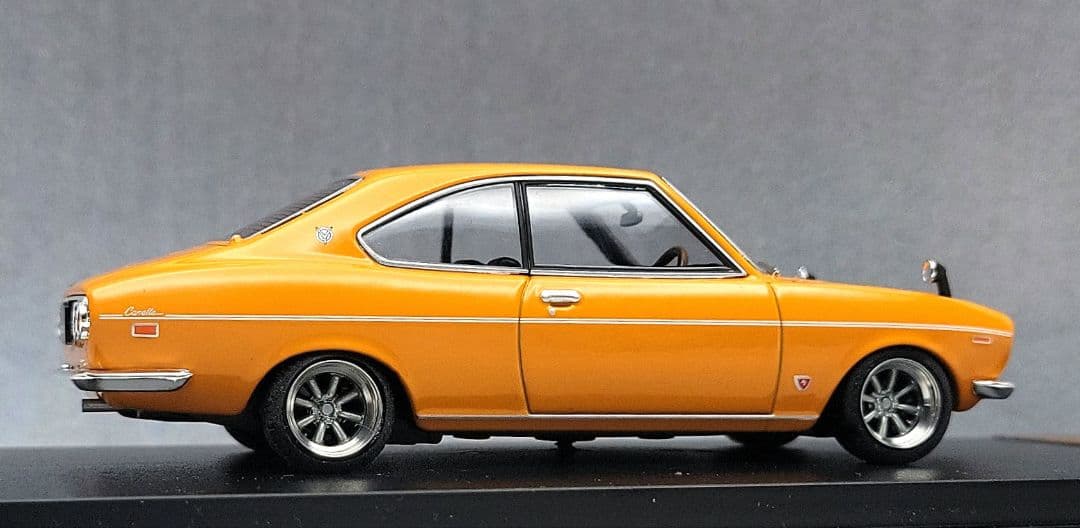 1/43　マツダ　カペラ改　ロータリークーペ　ワタナベ　ホイール　アルミ製深リム