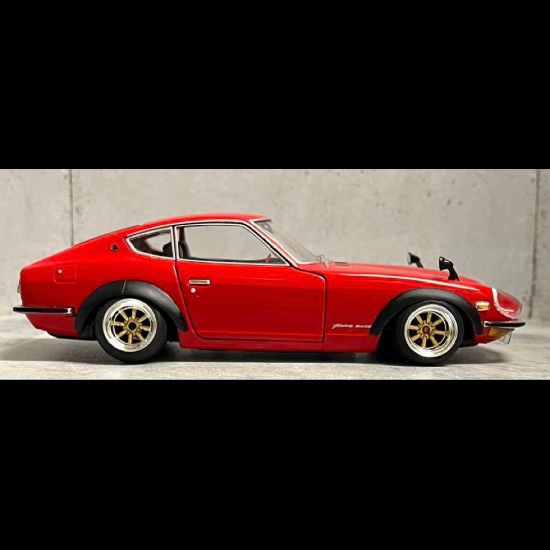アシェット1/24 フェアレディ240Z カスタム ガレージ ジオラマケース付