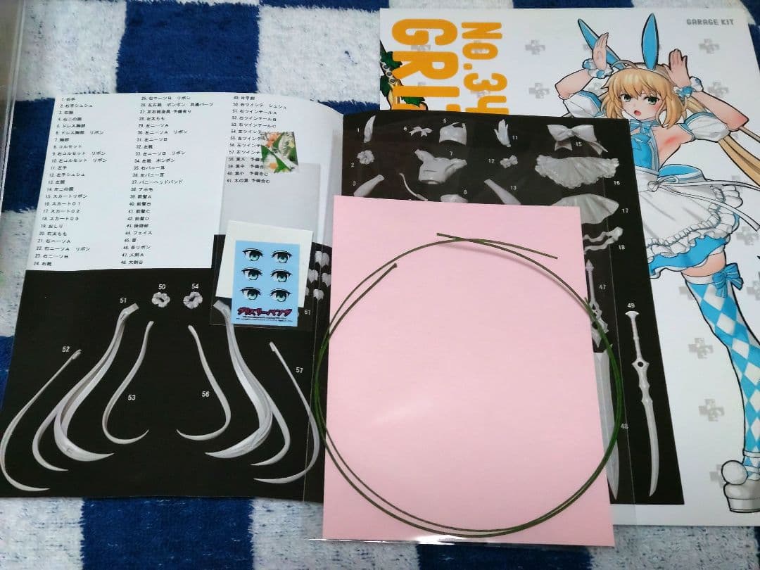 FGO 水着 キャスター アルトリア (狂)　ガレージキット　グリズリーパンダ