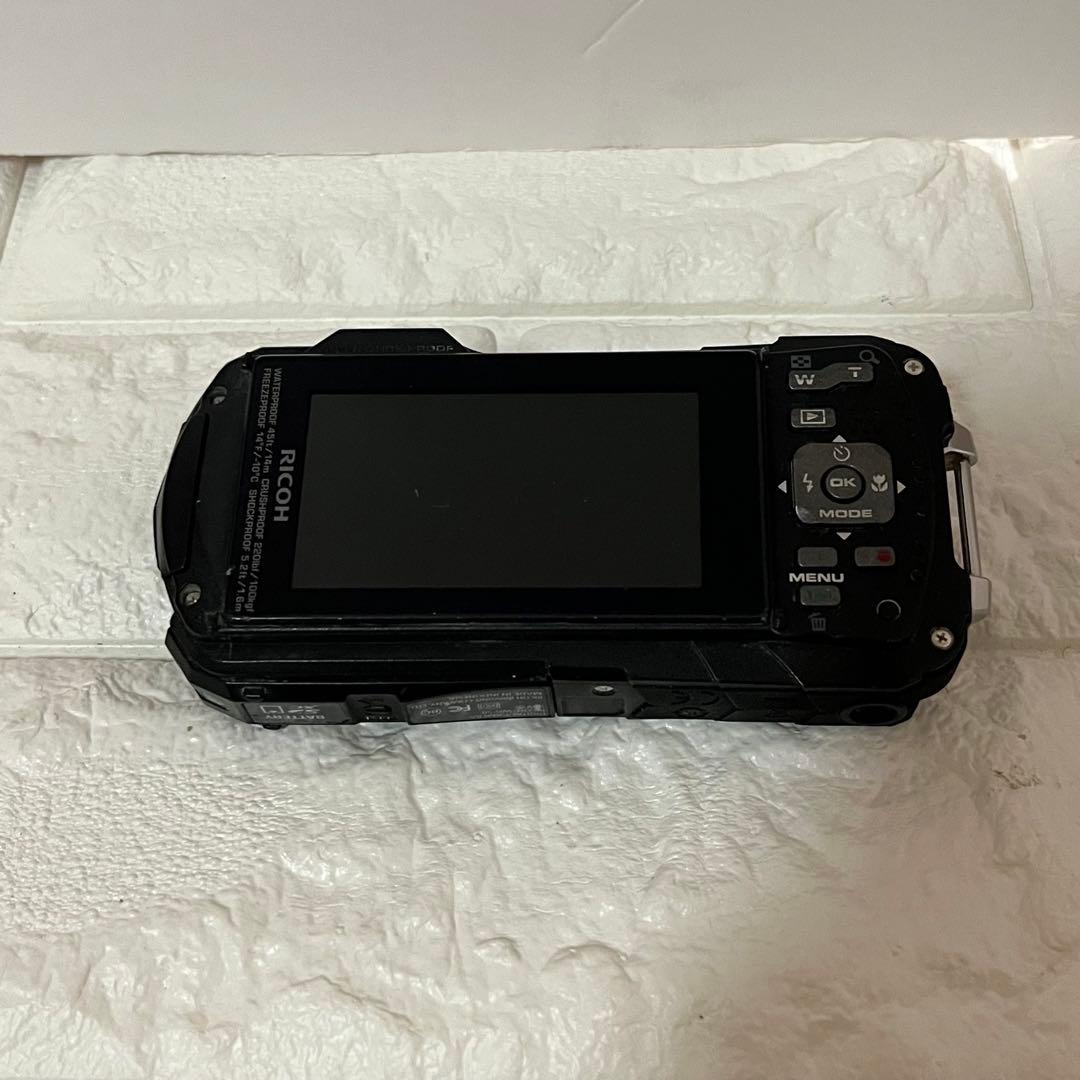 【動作良好】RICOH デジタルカメラ WG-50 ブラック