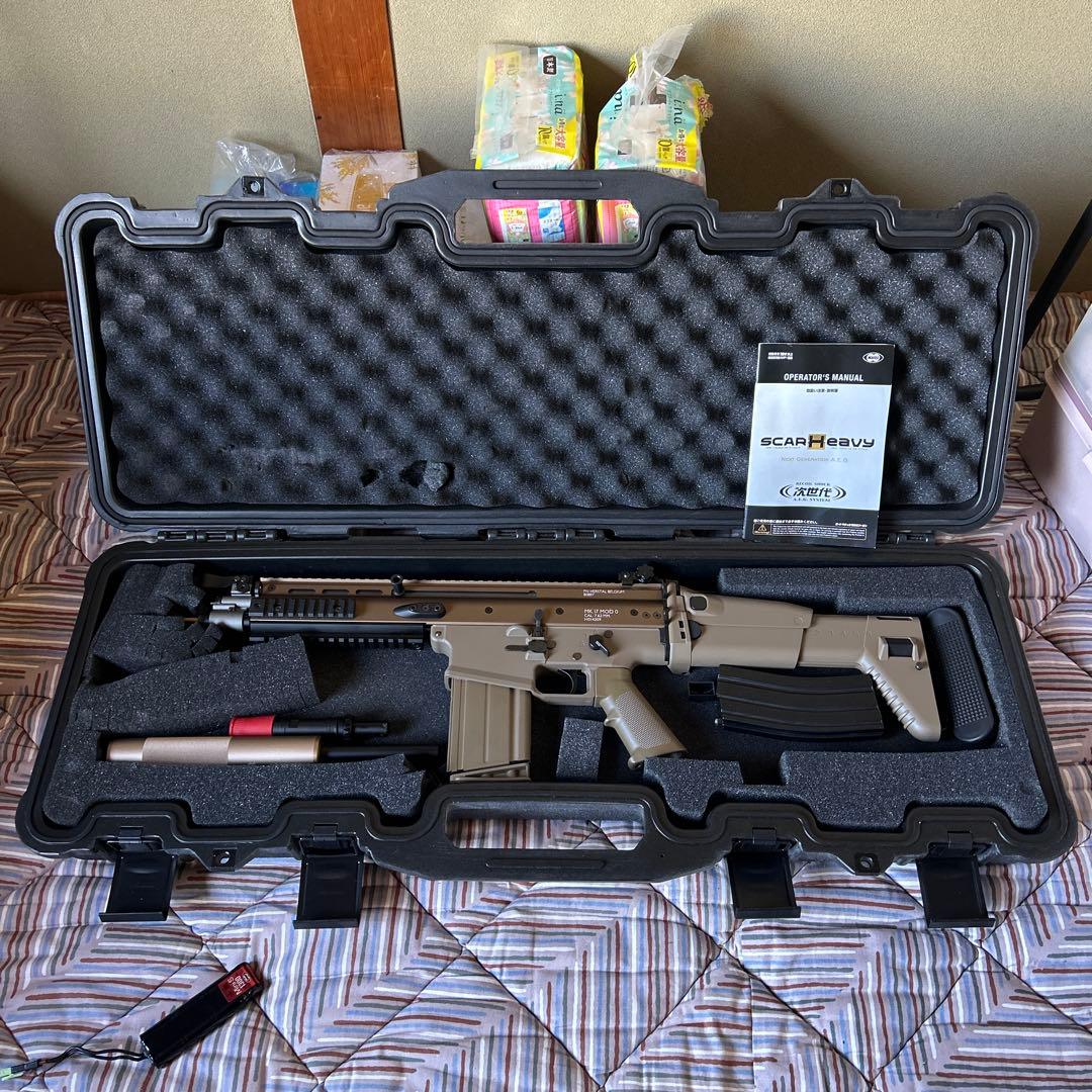 SCAR-H モデルガン ハードケース付き