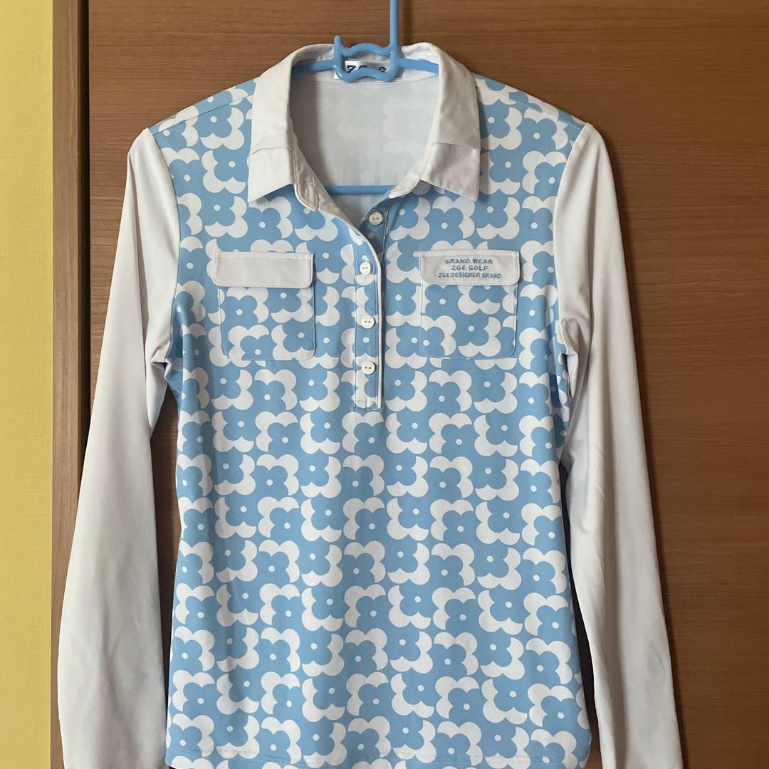水色ゴルフ上下セット　Ｓサイズ