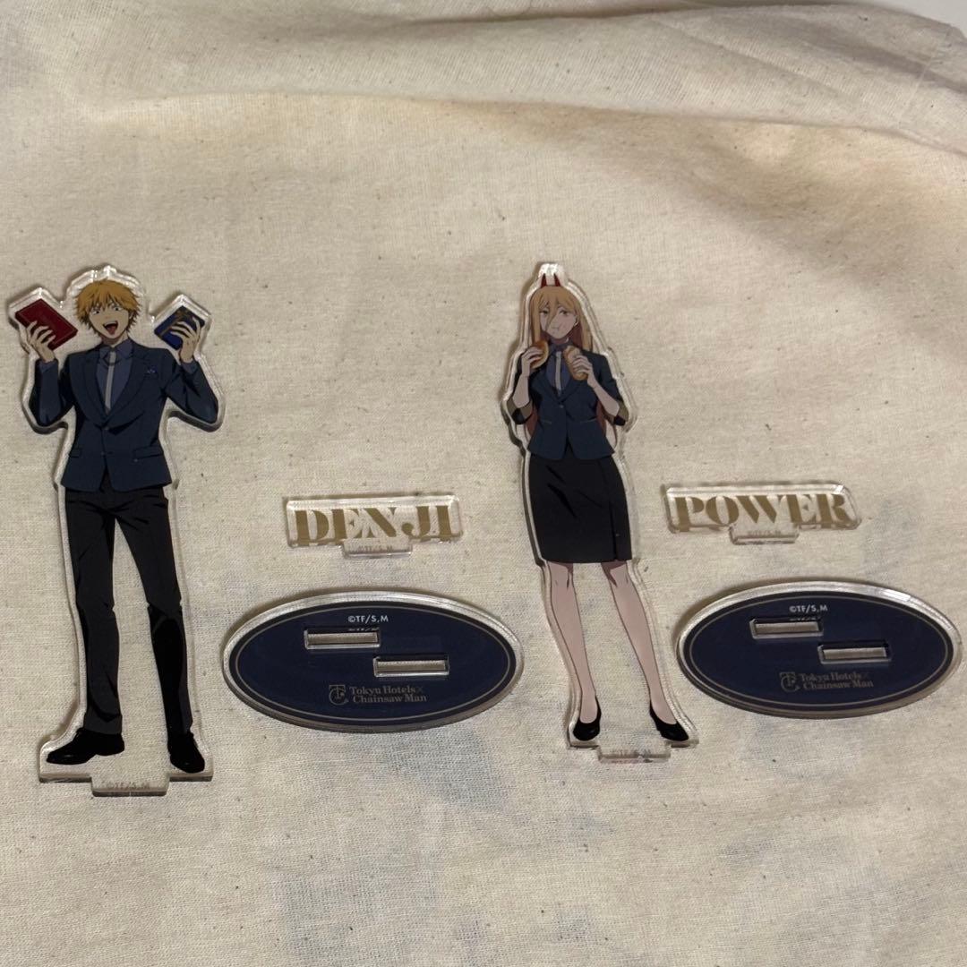 チェンソーマン　デンジ　パワー　東急ホテル　アクリルスタンド　ホテル　コラボ