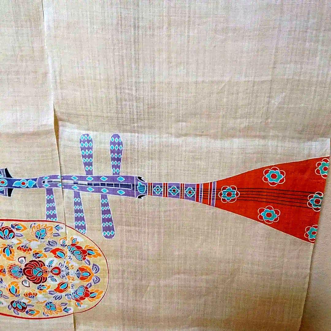 中川政七商店 手織り麻 のれん 暖簾 目隠し 間仕切り タペストリー 中川 遊