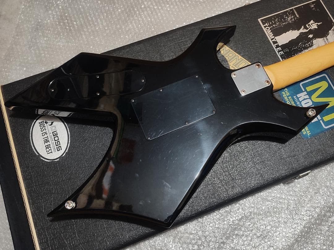 B.C. RICH Warlock エレキギター 86年 日本製 ハードケース付