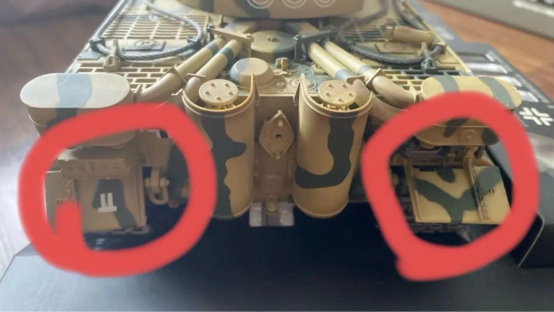 1/24 RCバトルタンク ドイツ重戦車 Tiger I 初期型 迷彩仕様