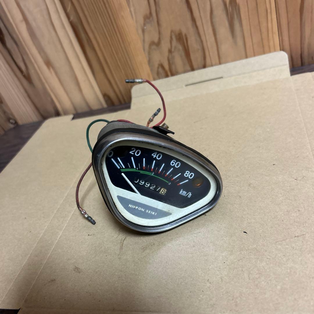 希少当時物廃盤品動作確認済み旧車ホンダダックスのメーターだと思います。