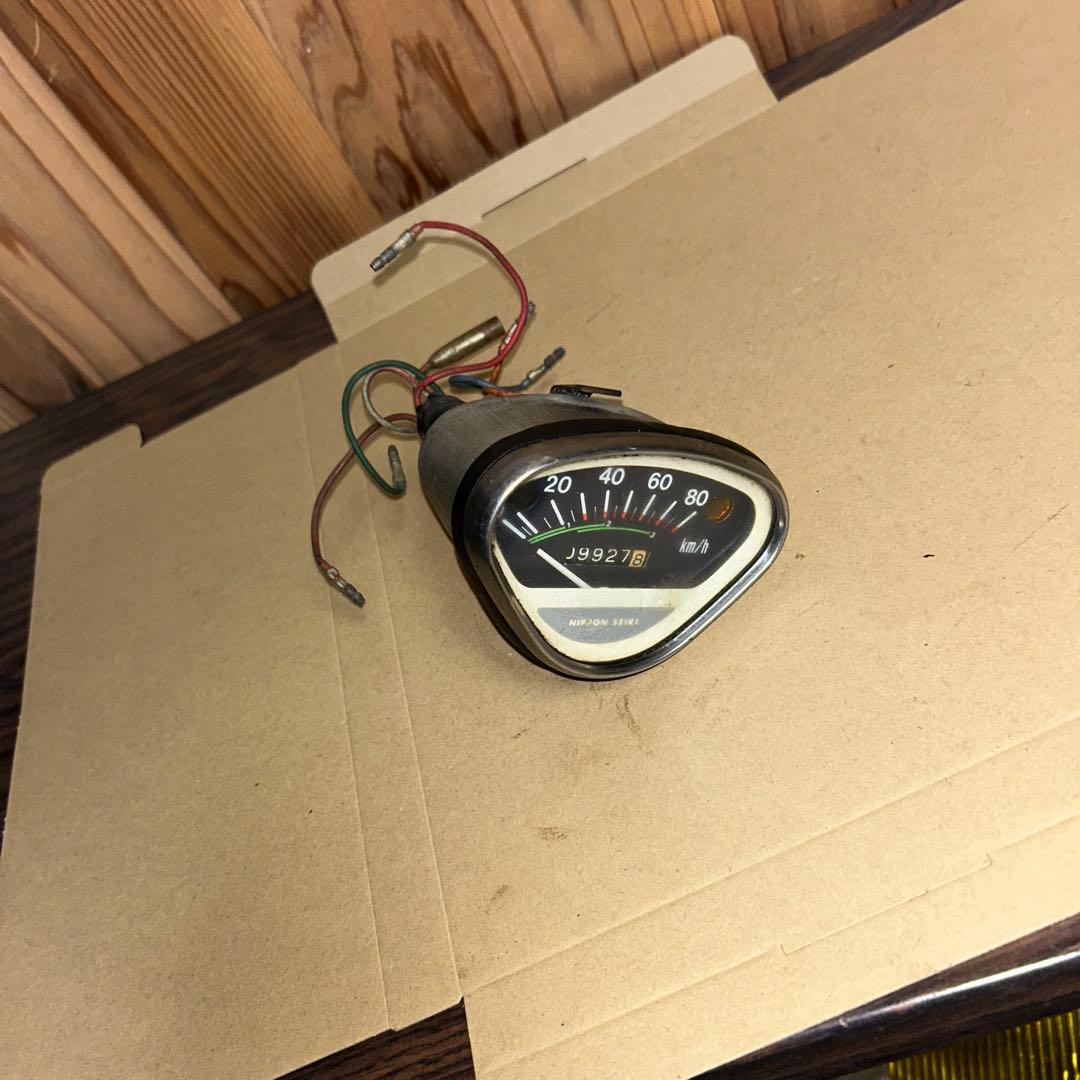 希少当時物廃盤品動作確認済み旧車ホンダダックスのメーターだと思います。