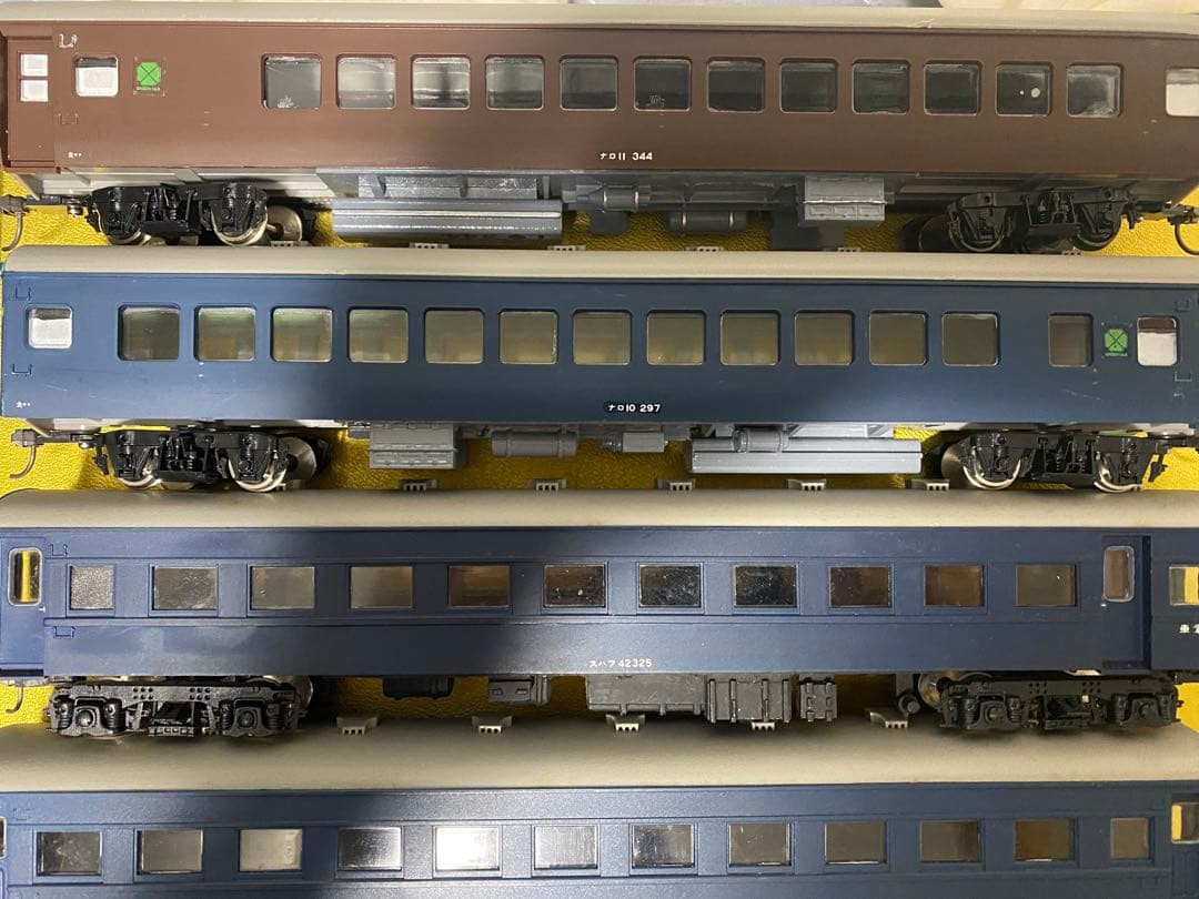 [最終価格] ジャンク品　中村精密　HOゲージ　客車　10両