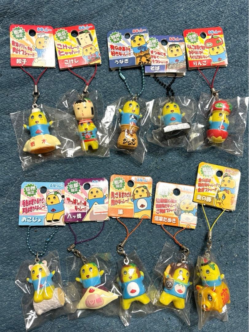 ふなっしー ご当地ストラップ 45体 キーホルダー レア鯉のぼり お守り