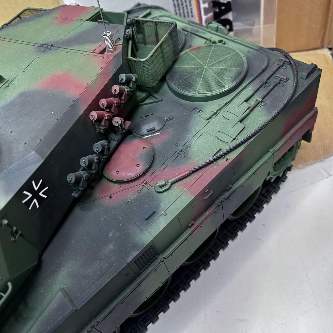 6975 タミヤ 1/16 レオパルト2A6 フルオペレーション ラジコン