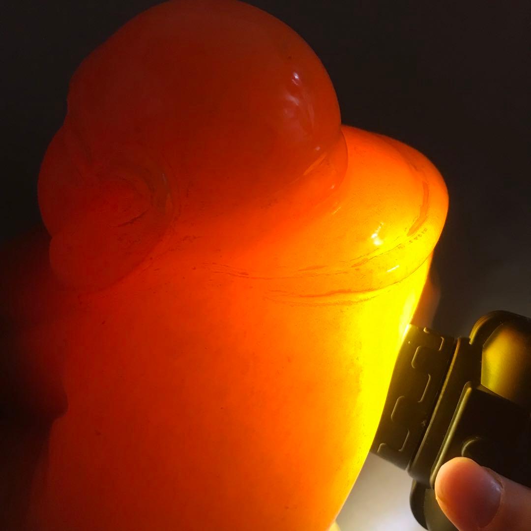 布袋様　布袋尊　天然石　大理石　オニックス　開運　金運　高級　置物　未使用