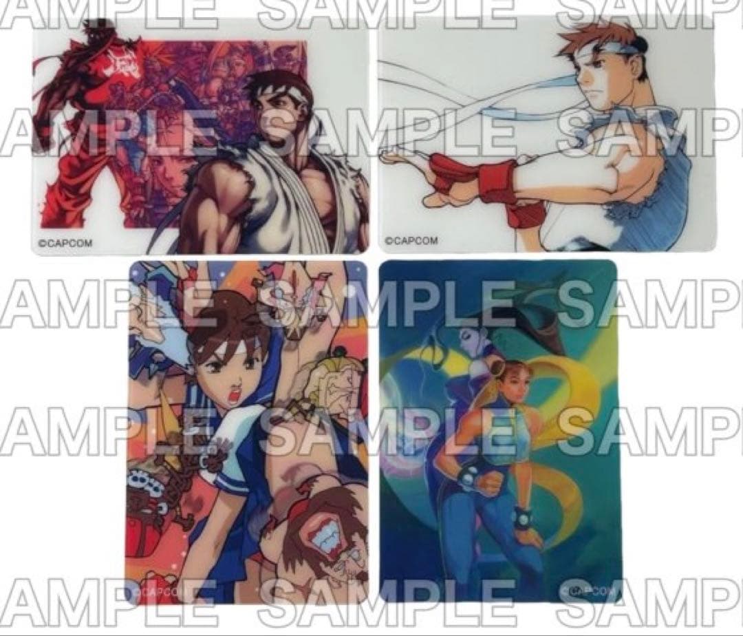 ストリートファイターZERO3 アートカード 全20種(4枚×5種) ゼロ3