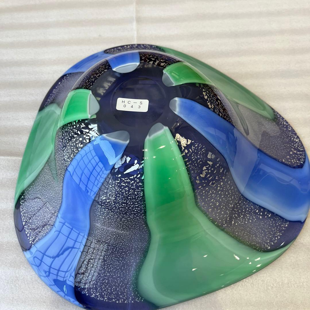 津軽びいどろ　北洋硝子　水鉢✖️１点