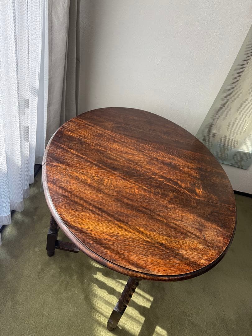 ゲートレッグテーブル　イギリス　アンティーク